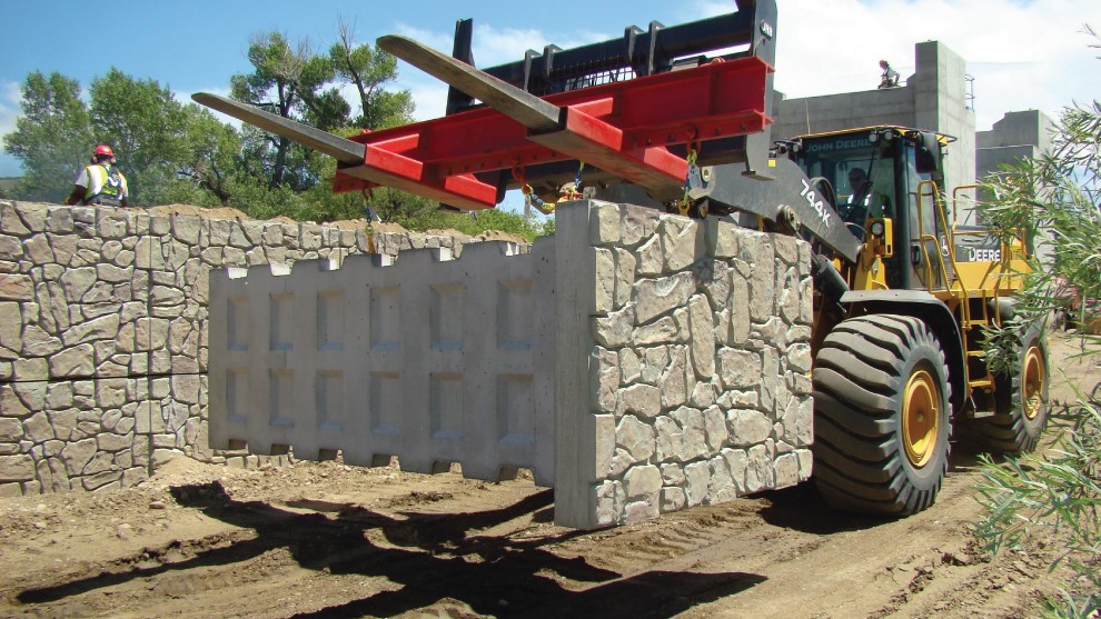T-Wall Precast Modular Retaining Wall System