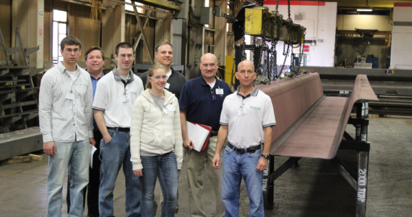 Press Brake Steel Tub Girders