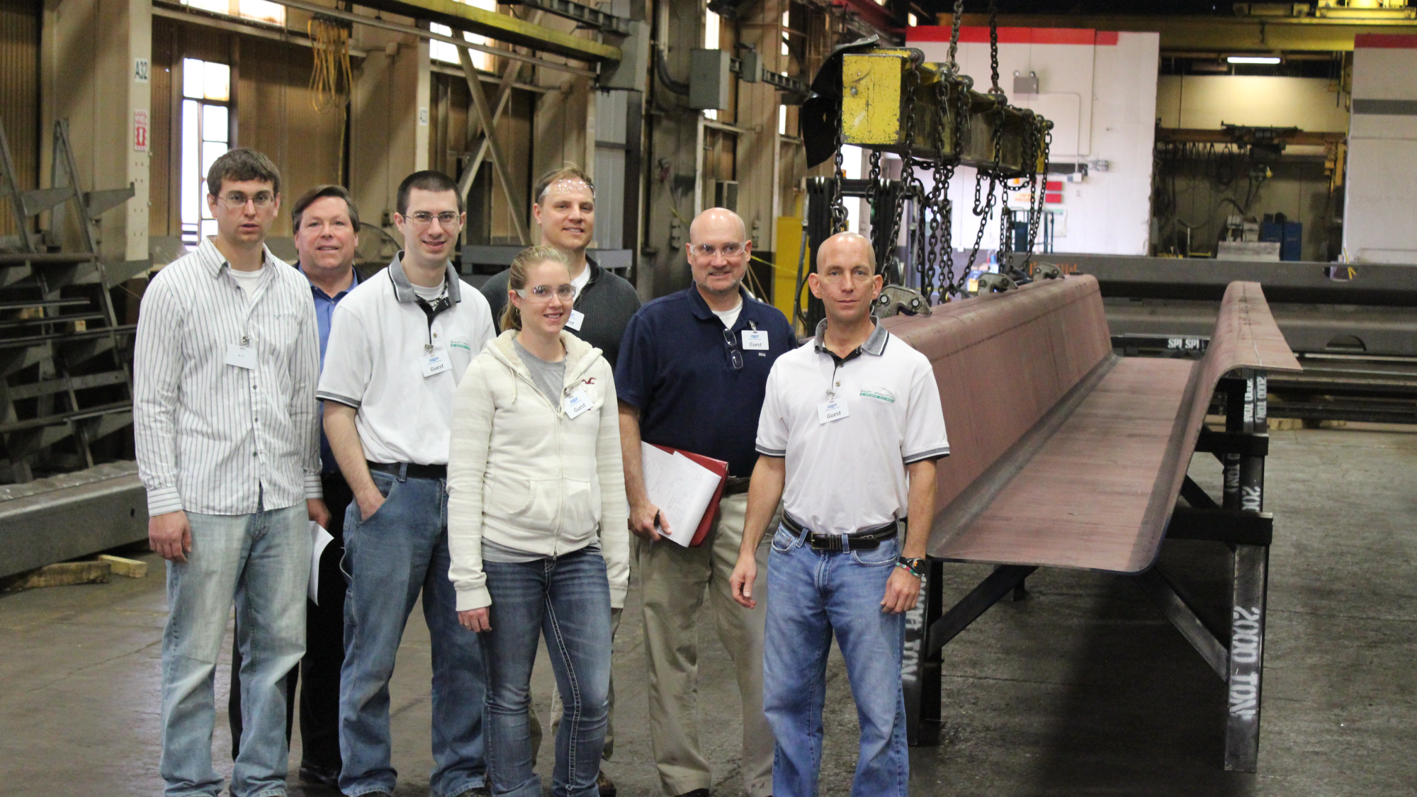 Press Brake Steel Tub Girders