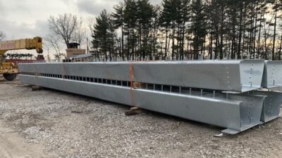 Champaign County Press Brake Tub Girders