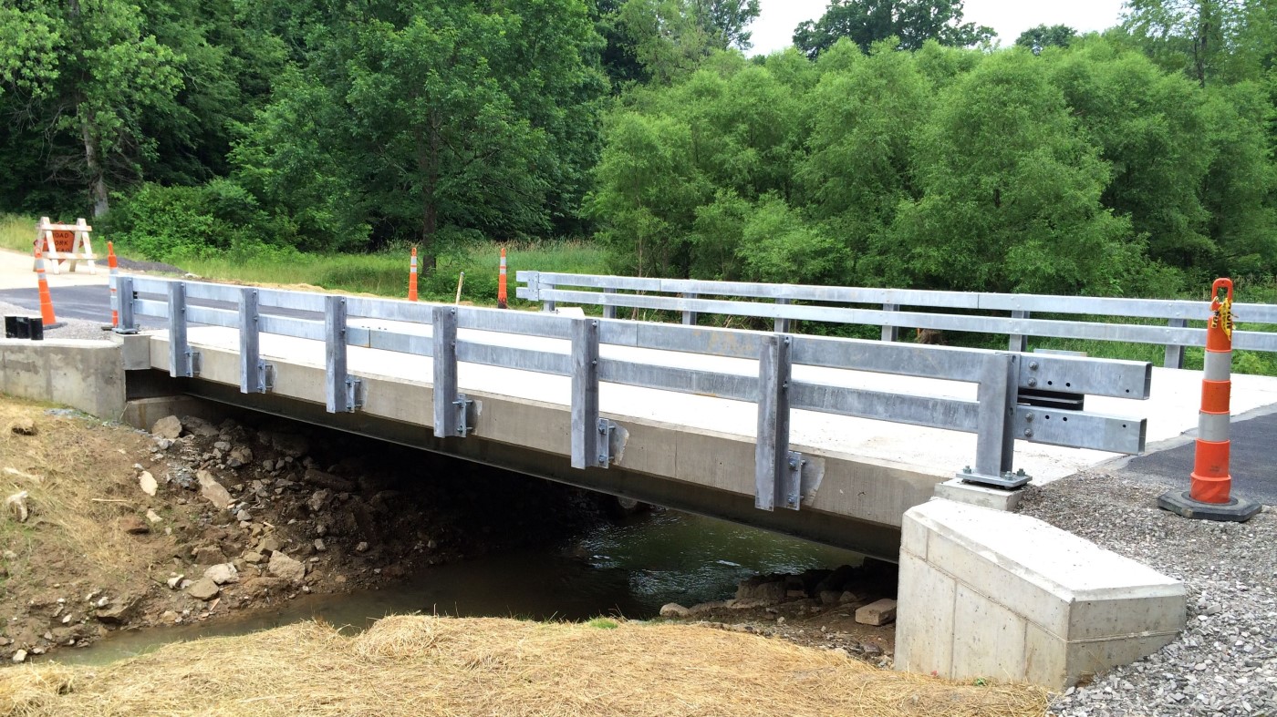 Boggs Road Bridge Steel