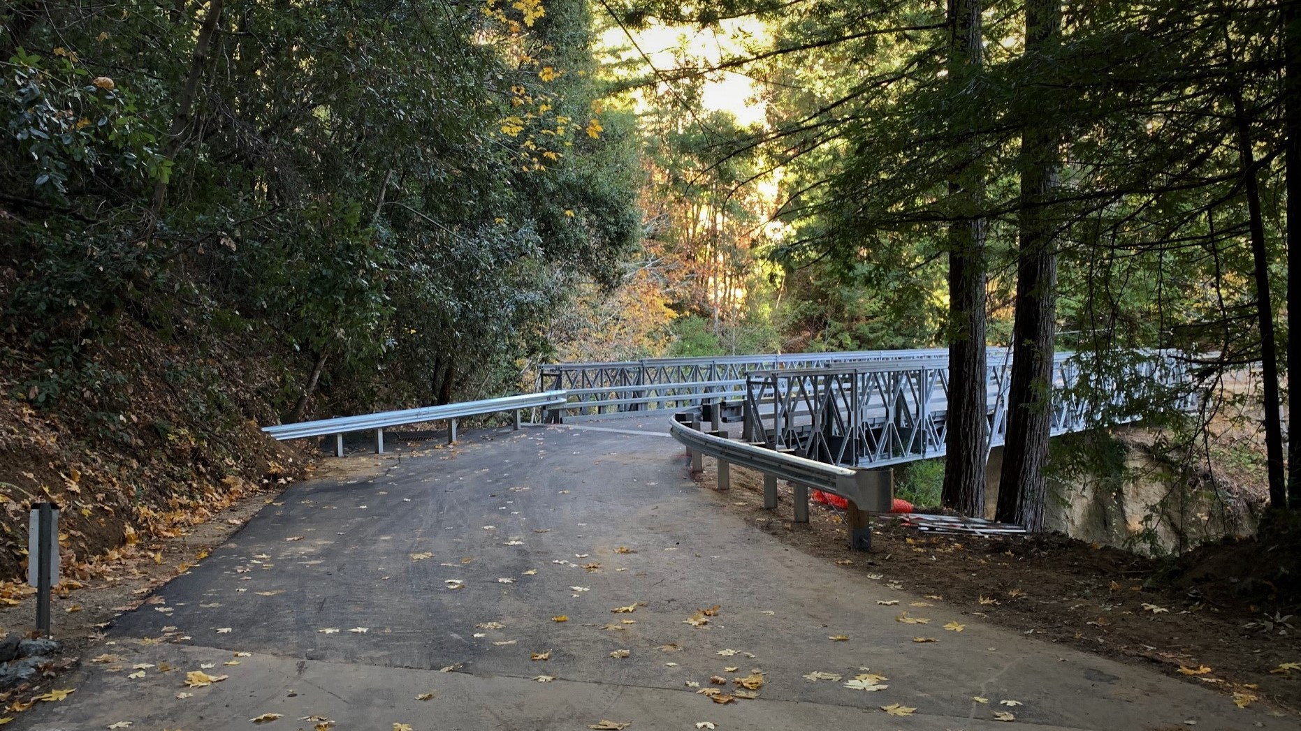 Temporary Steel Bridge