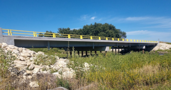 Buffalo Creek Bridge Iowa Galvanized