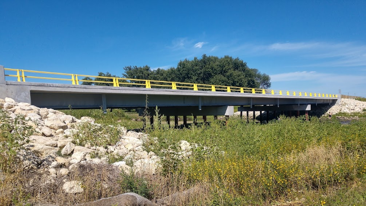 Buffalo Creek Bridge Iowa Galvanized