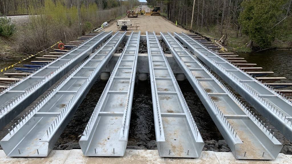 MDOT press brake tub girders