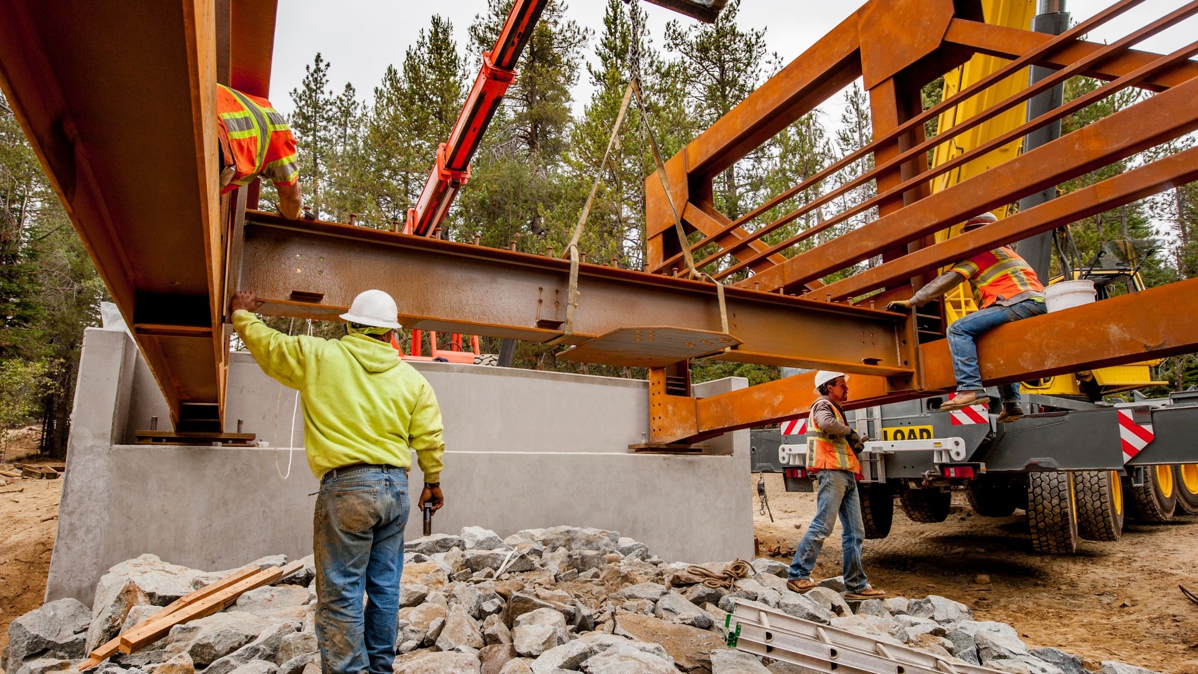 steel truss bridge