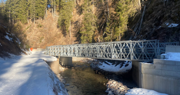 Acrow Bridge - Alps Italy