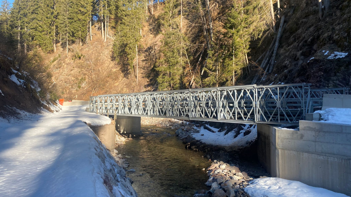 Acrow Bridge - Alps Italy