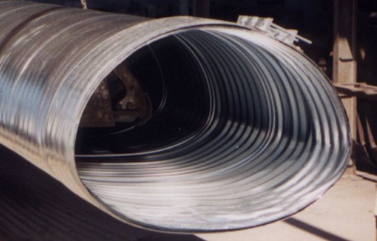 Buried Steel Bridge Pipe Arch