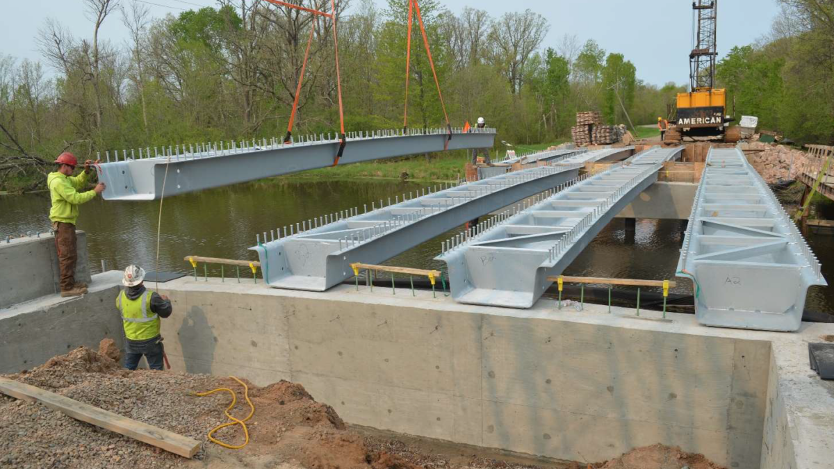 barron county press brake formed tub girder bridge