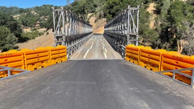 Acrow Bridge temporary steel