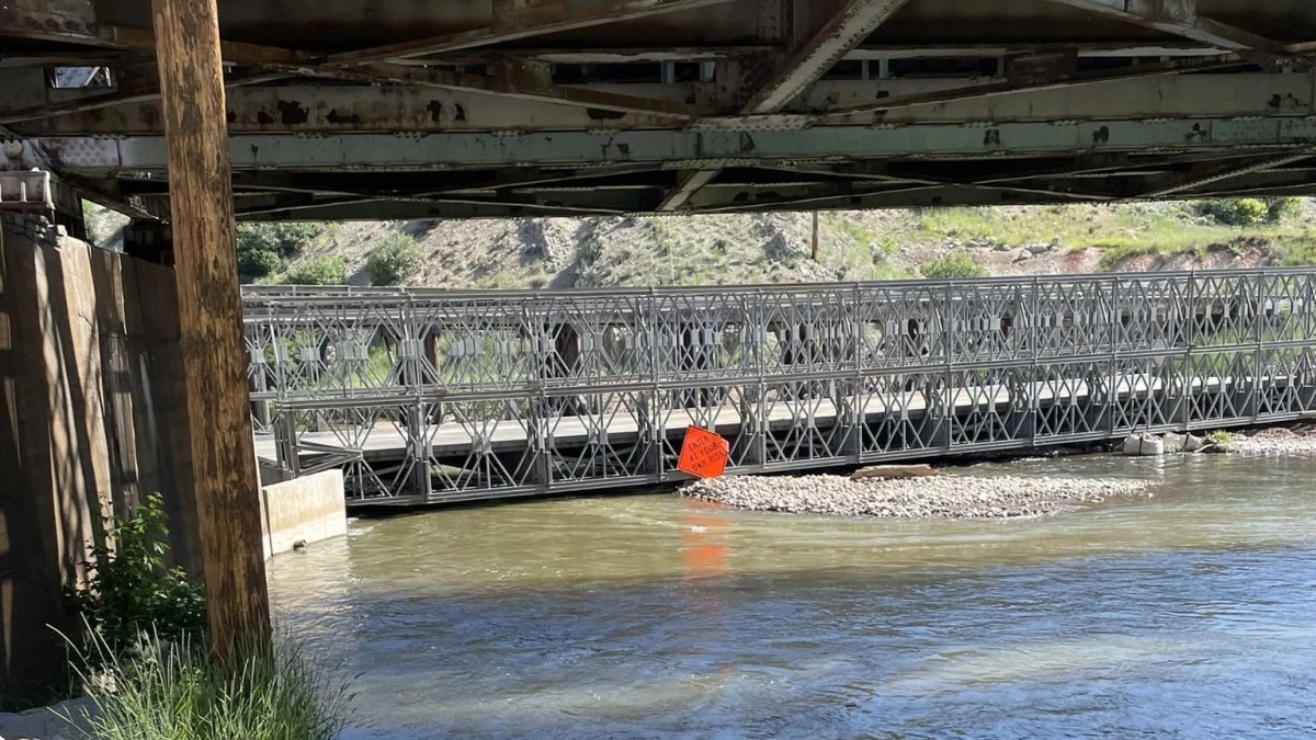 Acrow Temporary Bridge