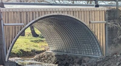 NCSPA Contech Buried Steel Bridge Logan County