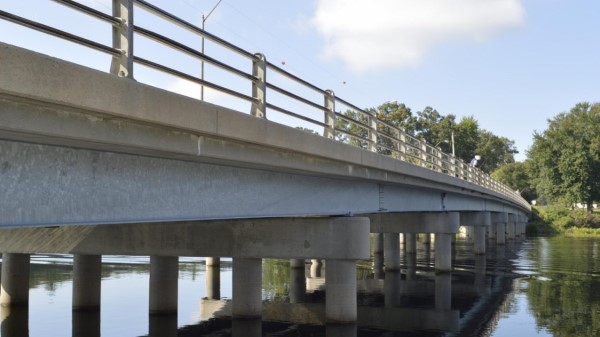 Stearns Bayou Bridge galvanized