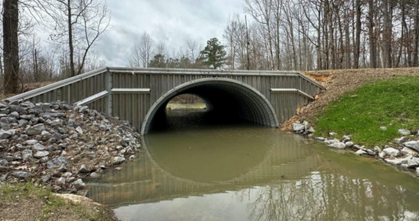 buried steel bridge contech