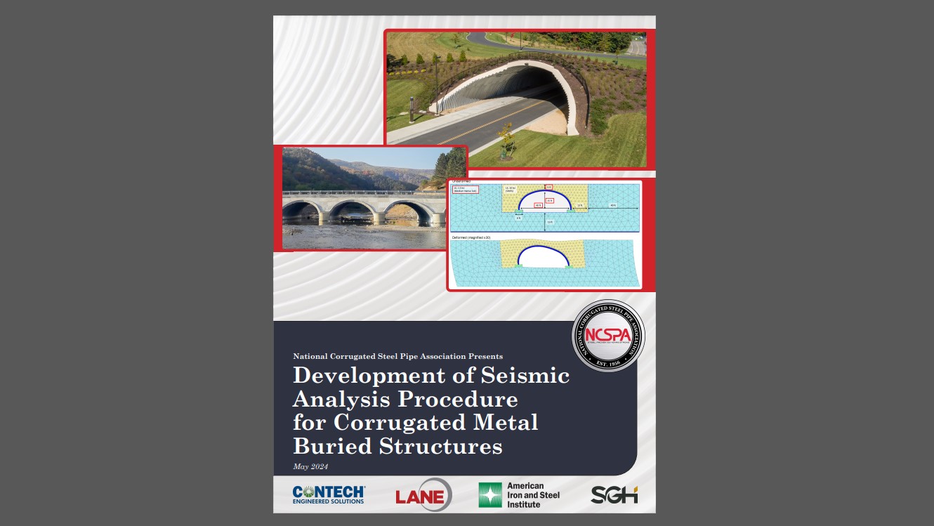 NCSPA Releases Report to Simplify the Seismic Design for Buried Structures