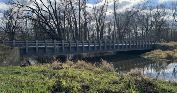 galvanized short span steel bridge mercer county pennsylvania