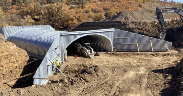 Buried Steel Bridge Protects Wildlife and Motorists in New Mexico DOT Project