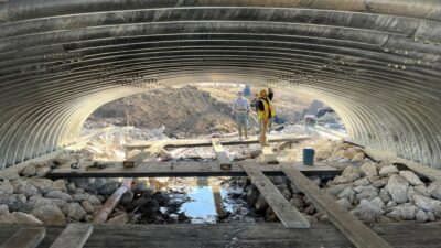 Buried Steel Bridge Riverside Iowa Lane Enterprises