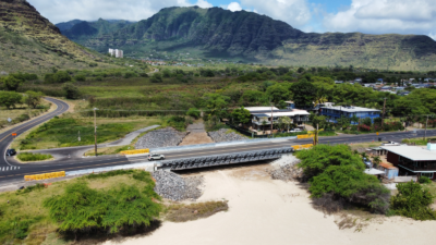 Hawaii DOT Installs Prefabricated Steel Bridges to Lower Costs and Improve Climate Resilience