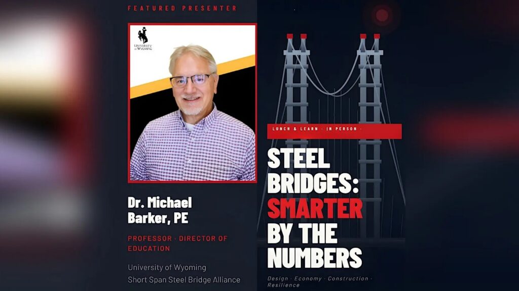 Free Live Lecture: Steel Bridges - Smarter by the Numbers (May 14 - Portland, OR)