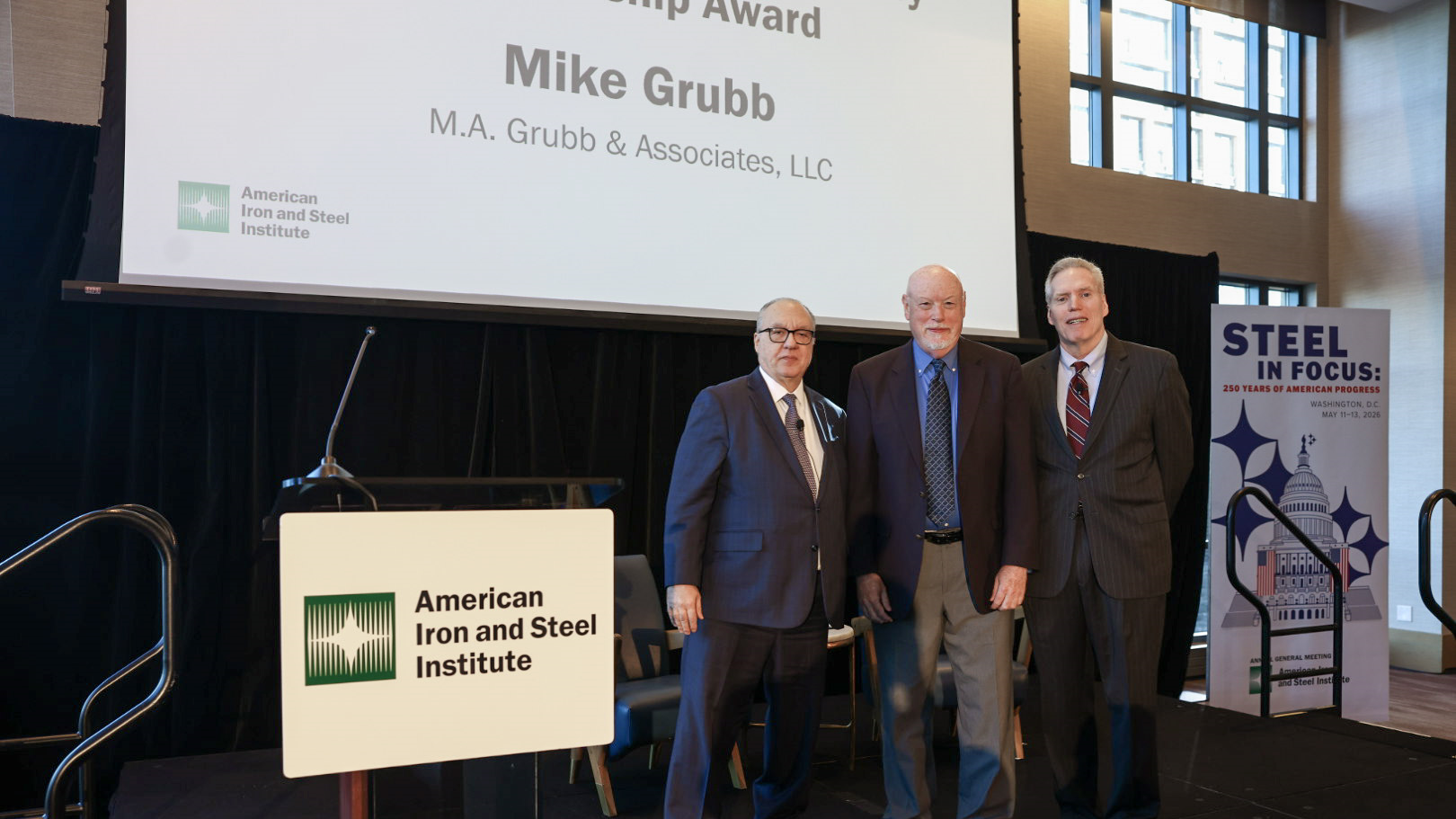 Michael Grubb Named Recipient of 2026 AISI Market Development Industry Leadership Award